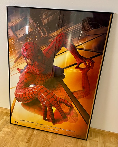 IKEA LOMVIKEN kehys + Spiderman juliste (70 x 100 cm)