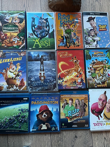 Lasten DVD ja Blue-ray elokuvia ja planeetta maa -sarja
