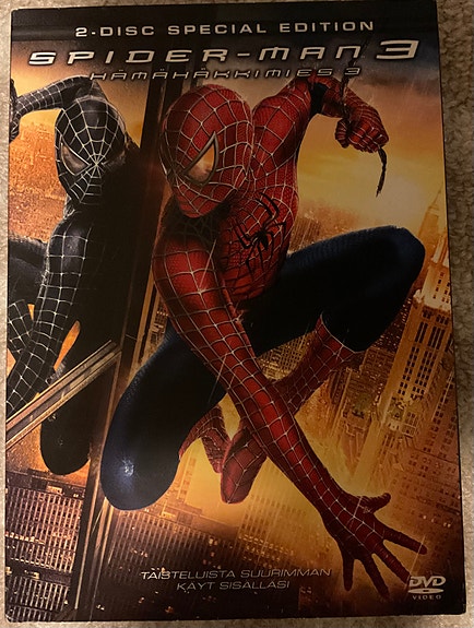 Spider-man 3  ( 2 x DVD erikoispainos )