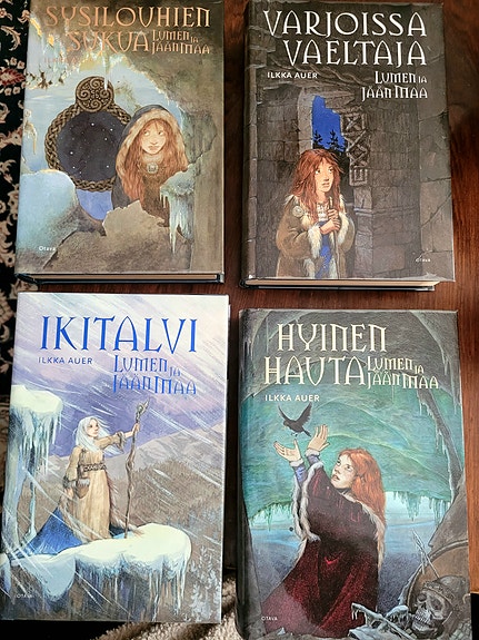 Lumen ja jään maa -sarjaa