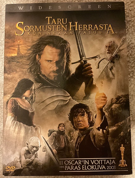 Taru Sormusten Herrasta Kuninkaan paluu ( 2 x DVD erikoispainos )