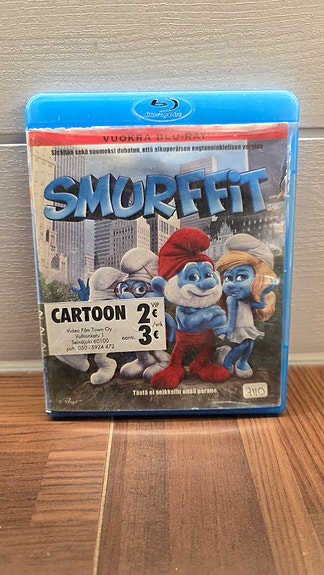 Smurffit bluray elokuva