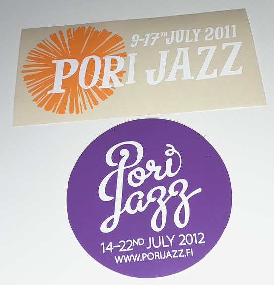 Keräilytarrat,2kpl,Pori Jazz 2012