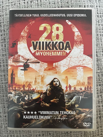 28 Viikkoa Myöhemmin 28 weeks later DVD