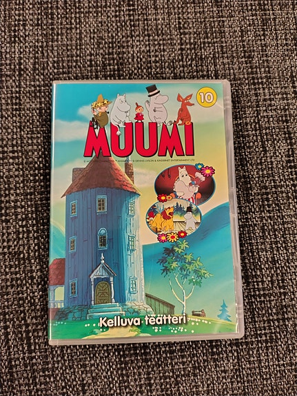 Muumi dvd Kelluva teatteri
