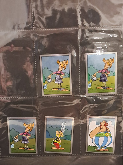 Panini Asterix 1987 Folio tarrat