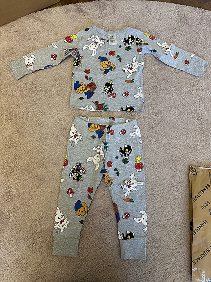Lindex Bamse pyjama, 92