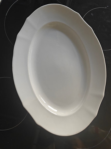 Arabia A1224 soikea tarjoilulautanen