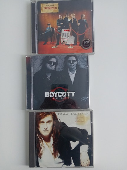 Neljä Ruusua/ Boycott / Tommi Läntinen CD-levyt