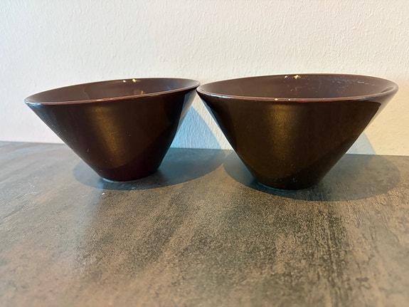 Iittala KoKo 0,5L kulho S ruskea, 2 kpl yhteishintaan
