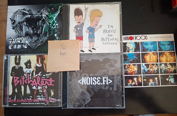 Cd musaa ja video cd