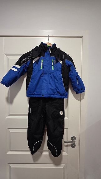 Lasten Icepeak toppatakki ja -housut koko 98