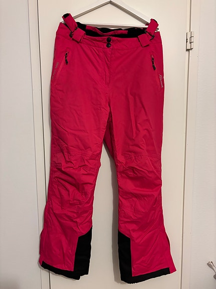 Klimanock toppahousut koko 42 pinkki nylon naisten