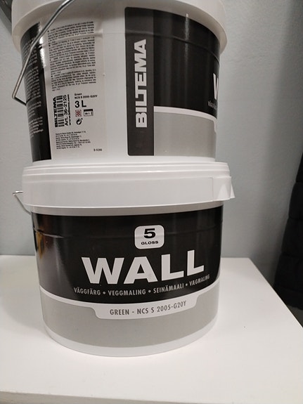 Biltema Wall sisäseinämaali vihreä