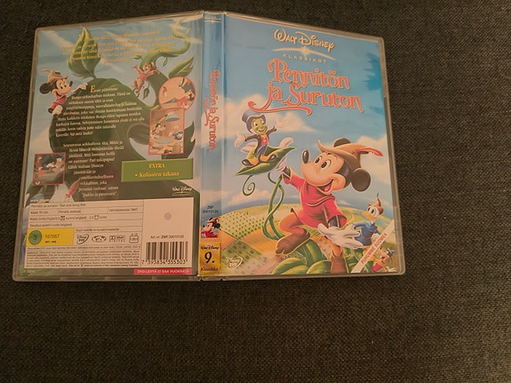 Disney Pennitön ja Suruton DVD