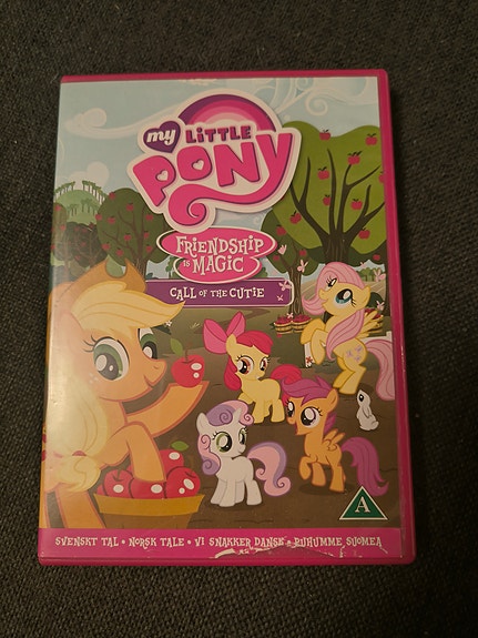 My little pony friendship is magic Call of the Cutie DVD