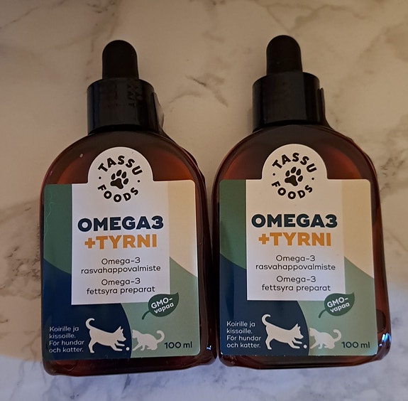 Omega-3 rasvahappovalmisteet koiralle/kissalle