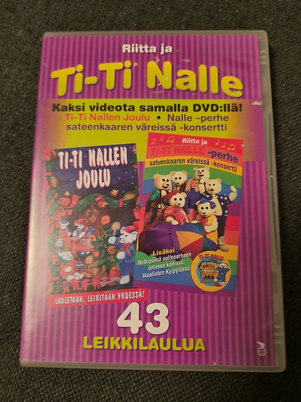 Ti-Ti Nalle 43 leikkilaulua DVD