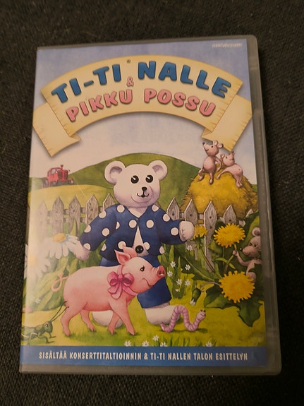 Ti-Ti Nalle & Pikku possu DVD