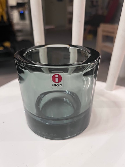 Iittala Kivi tuikkukippo harmaa iso