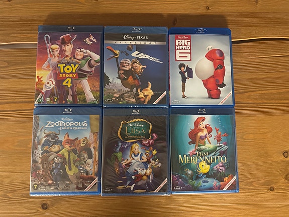 Disney & Pixar elokuvia
