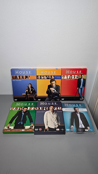 House kaudet 1-6 dvd