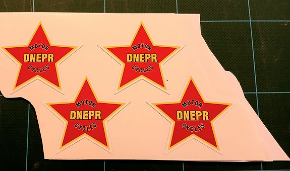 DNEPR tarrapari, pienempi koko