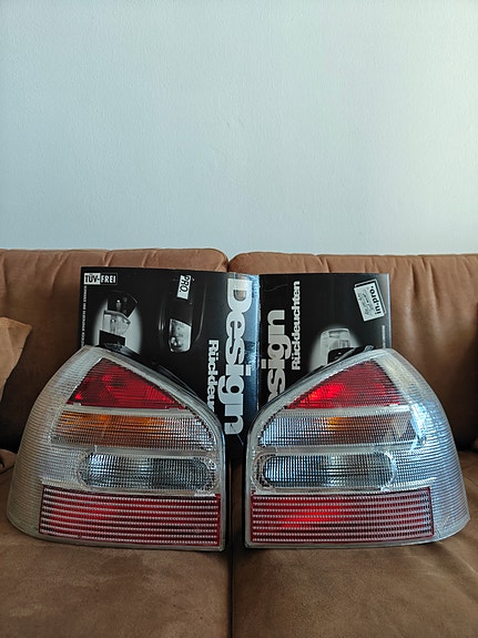 in.pro. Audi A3 kirkkaat takavalot