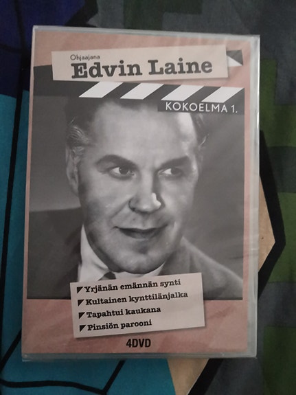 Edvin Laine Kokoelma 1 DVD-elokuvakokoelma