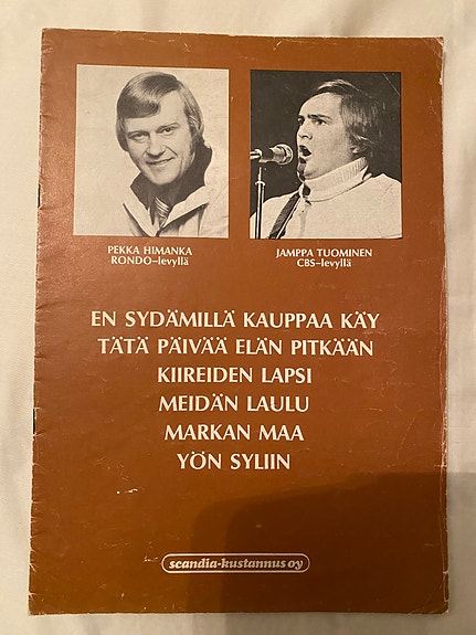 Pekka Himanka & Jamppa Tuominen (Scandia-kustannus Oy) 6 sävelmää