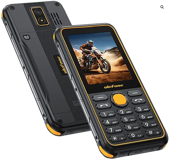 Ulefone Armor Mini 4 4G puhelin, 128/64 Mt, musta IP68/69K