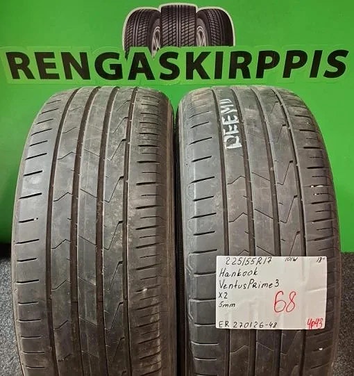 225/55R17 Hankook Ventus Prime 3 101W kesärenkaat