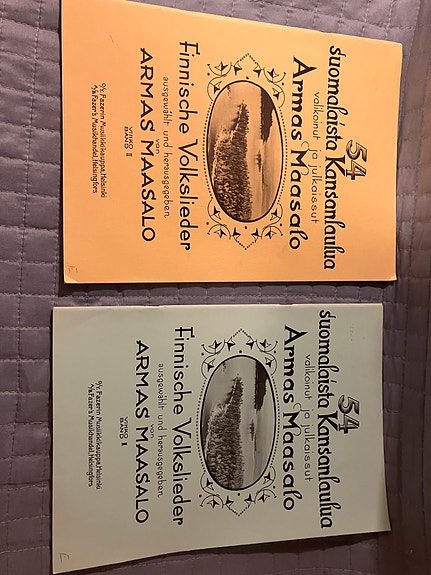Maasalo:54 suomalaista kansanlaulua