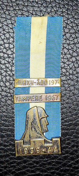 Sotaveteraani 1939-44 mitali, Turku, Tampere