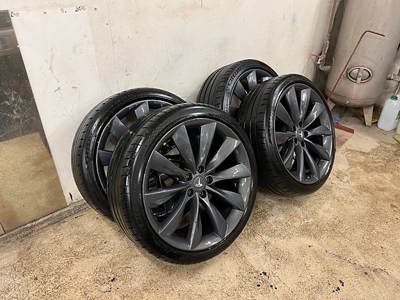Tesla Model S Twinturbine 21” vanteet