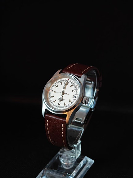 Automatic Watch 36mm Sapphire, Leather bracelet