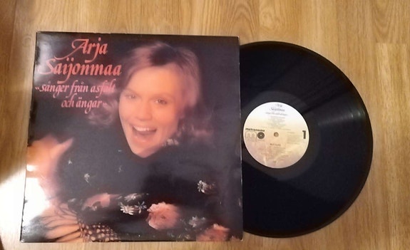 Arja Saijonmaa – Sånger från asfalt och ängar vinyylilevy (1981)