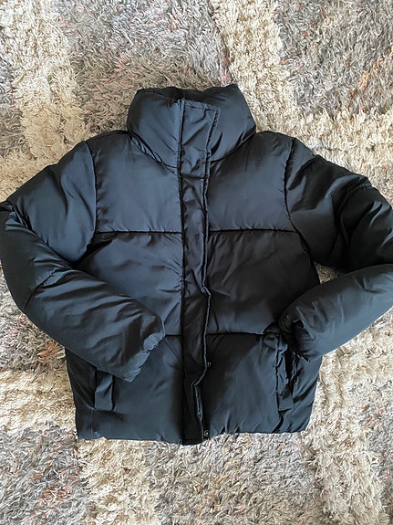 Lasten toppatakki 140cm musta unisex