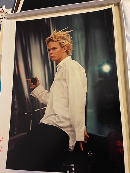 Lauri Ylönen / The Rasmus valokuvasuurennos