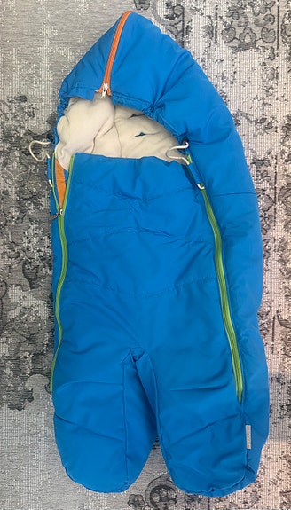 Stokke lämpöpussi vaunuihin sininen