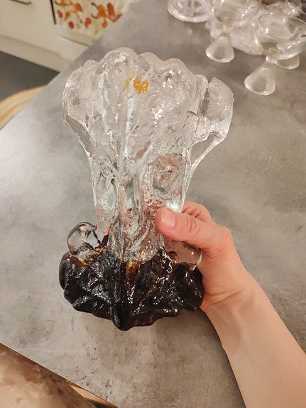 Iittala, Humppila, Kasvimaalla-lasimaljakko
