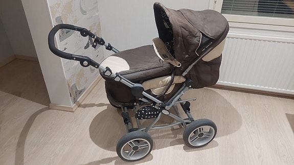 ABC Design lastenvaunut ruskea
