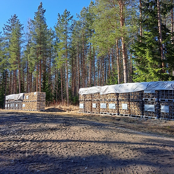 Myydään  kuivaa koivu/leppähalkoa ja koivu klapia