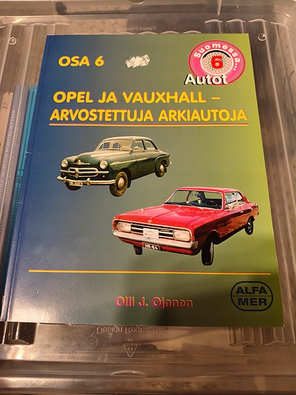 Alfamer Opel Vauxhall kirja