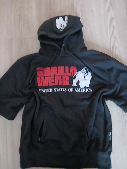 Gorilla wear hihaton huppari etu taskulla
