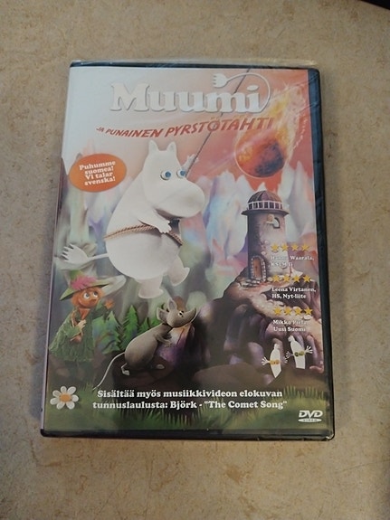 Muumit Muumi ja punainen pyrstötähti DVD