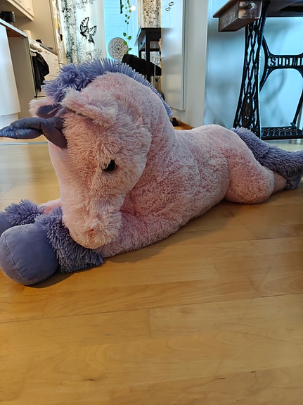 Poni pehmolelu iso.