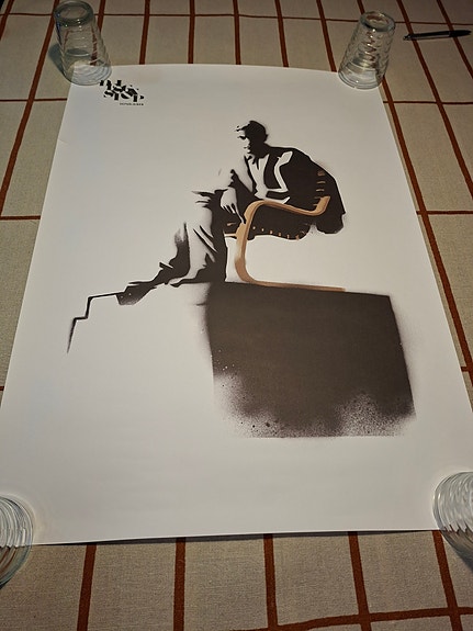 Vepsäläisen Design stop juliste Aalto