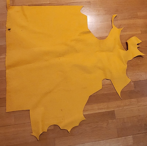 100% huopaa, villaa, pala kuten kuvassa, n.60x70cm.