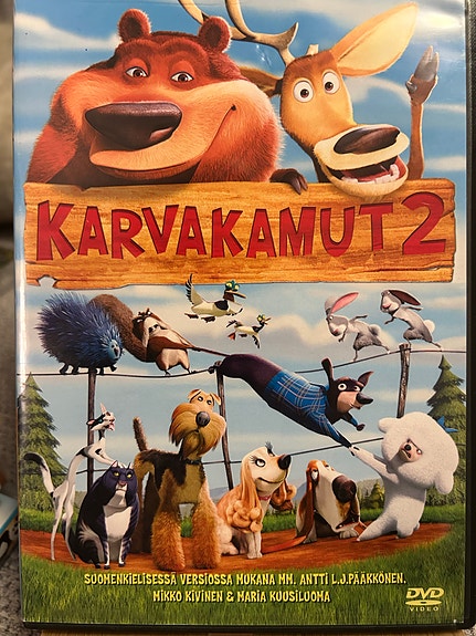 Karvakamut 2, dvd-elokuva